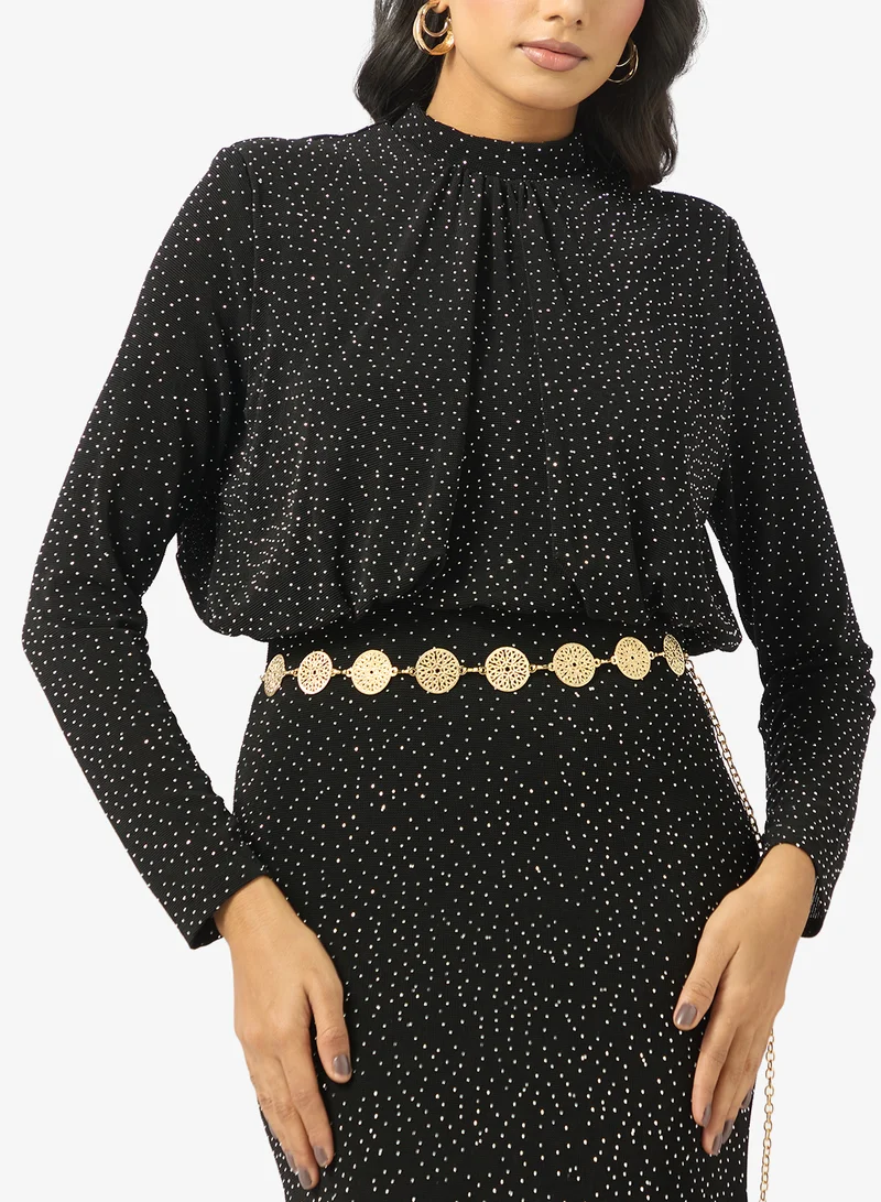Khizana  Polka Print Dress for Women | Best Price UAE